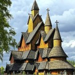 STAVE CHURCH,NORWAY