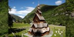 WOOD CHURCH,NORWAY