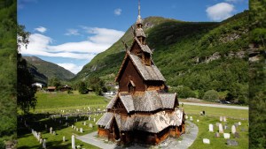 WOOD CHURCH,NORWAY