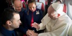 POPE FRANCIS,PLANE,MARRIAGE