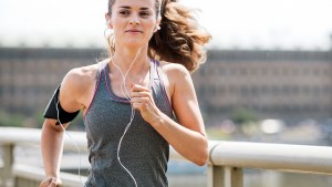 WOMAN RUNNING