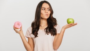 WOMAN AND FOOD