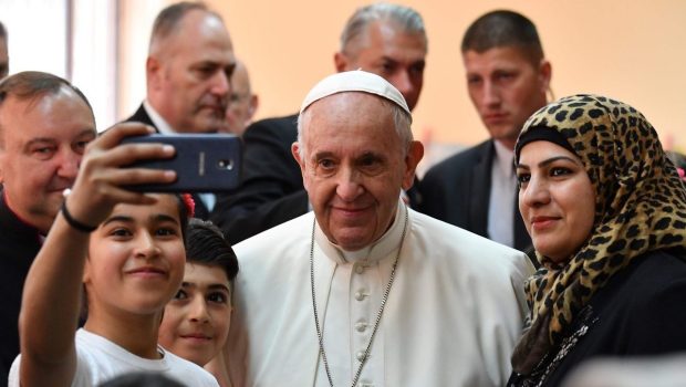 PAPIEŻ FRANCISZEK W VRAZHDEBNEJ