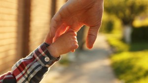 CHILD, FATHER, HAND