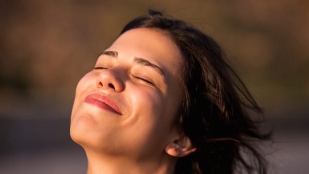smiling girl portrait