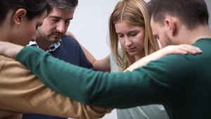 GROUP PRAYER HANDS