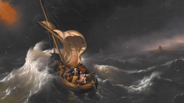 CHRIST IN THE STORM ON THE SEA OF GALILEE