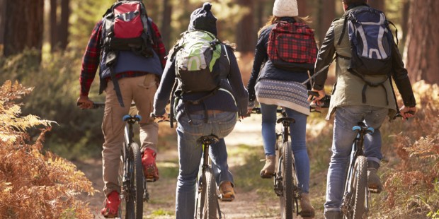 FRIENDS, BIKE, WOOD