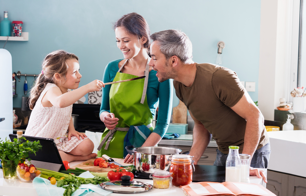 cocina en familia