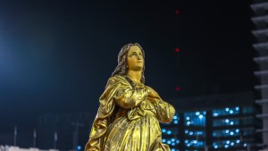 Virgen María, noche