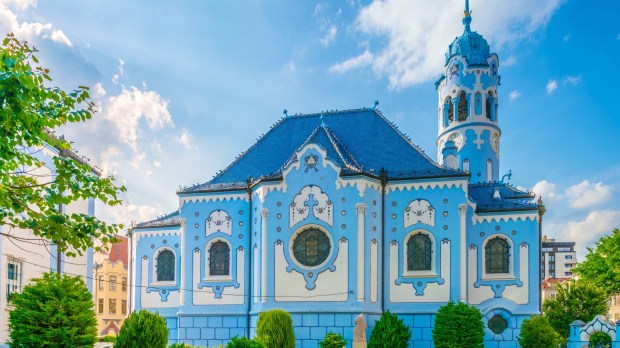 La Chiesa Blu di Bratislava