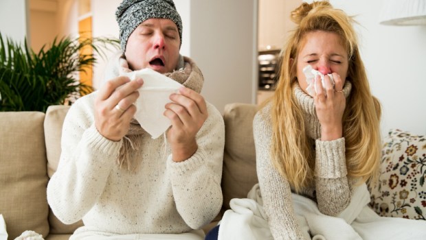 Sick couple