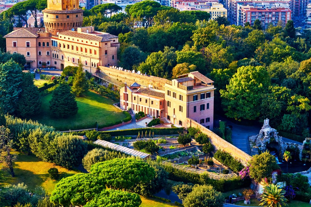 Monastery-Mater-Ecclesiae-Mother-of-the-Church-inside-Vatican-City-surrounded-by-Vatican-Gardens-shutterstock