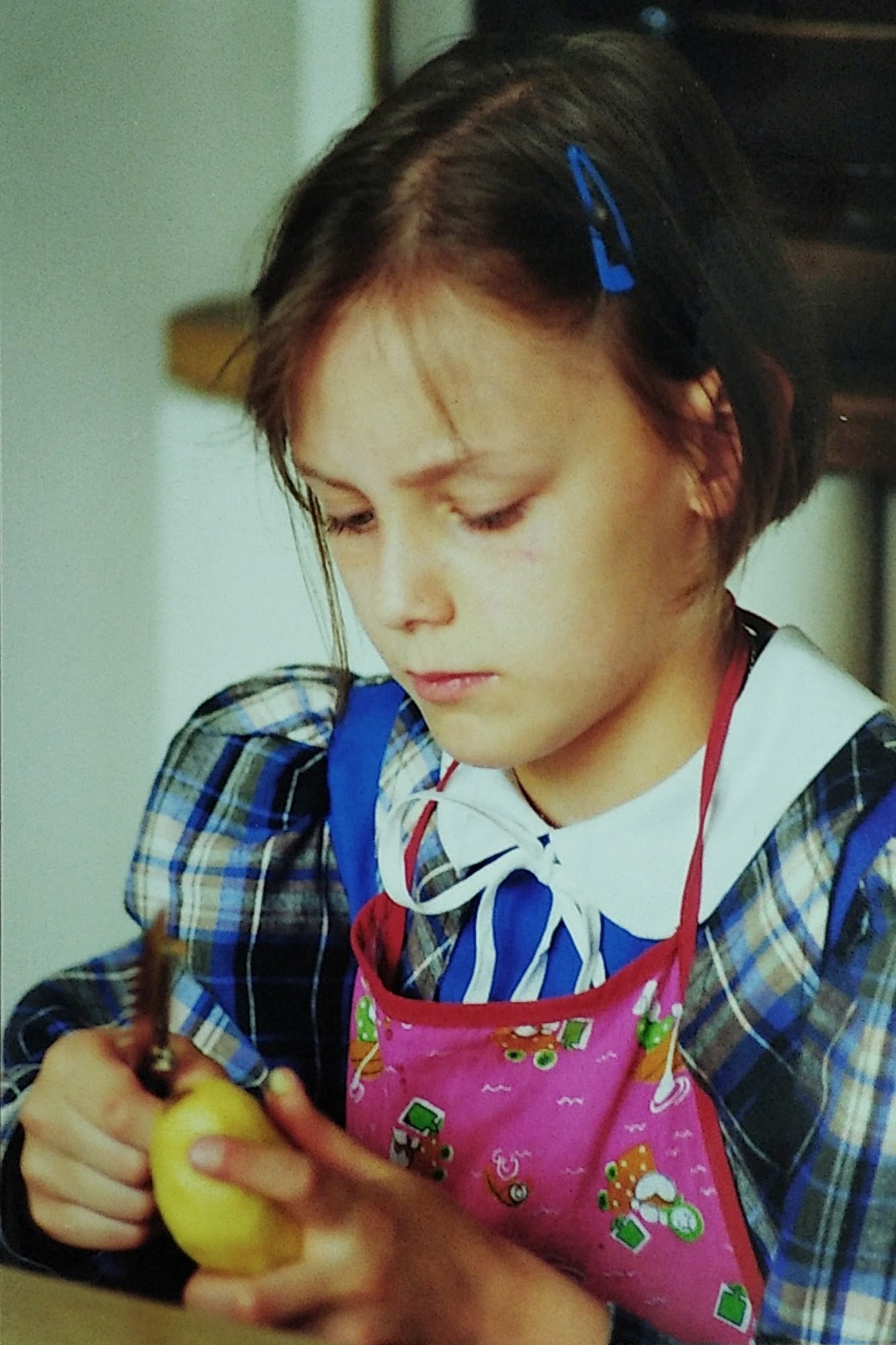 Helena Kmieć w dzieciństwie