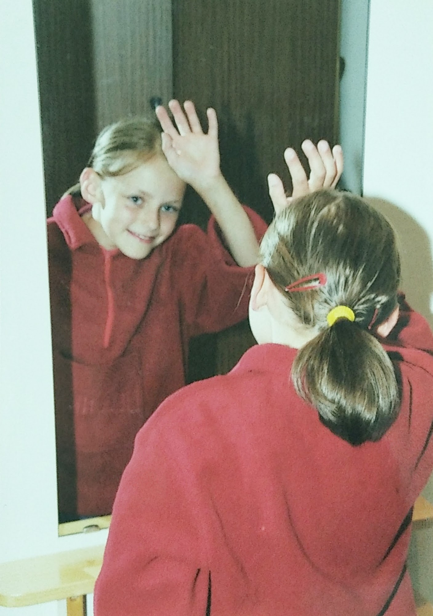 Helena Kmieć w dzieciństwie