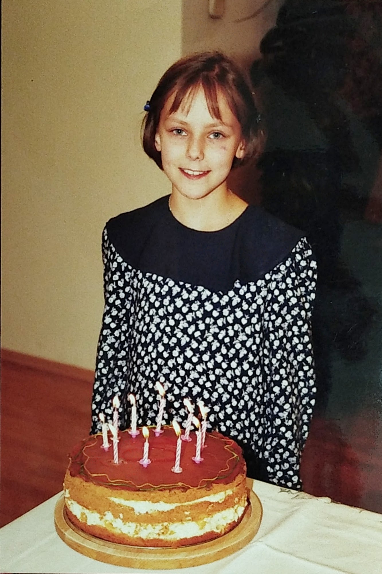 Helena Kmieć w dzieciństwie