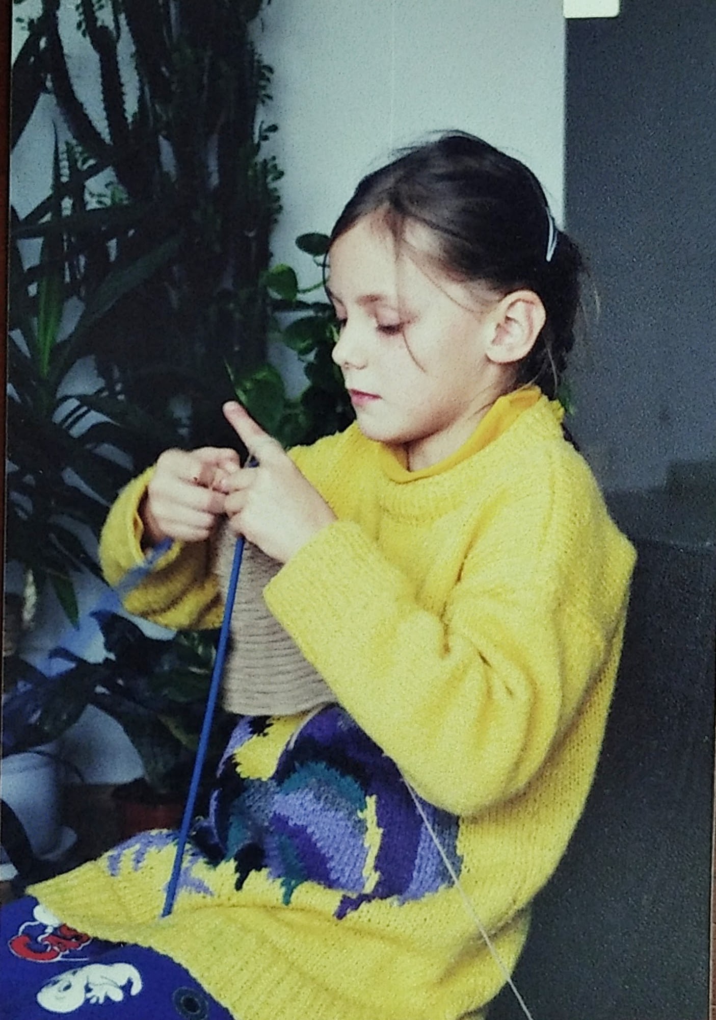 Helena Kmieć w dzieciństwie