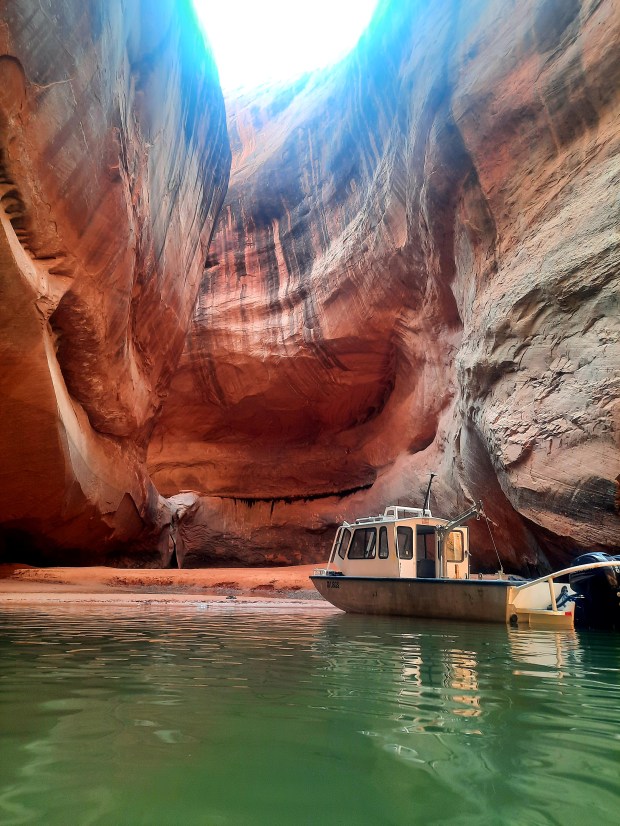 Cathedral in the desert lake Powell