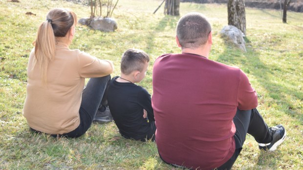 Ukrainian family in Slovenia