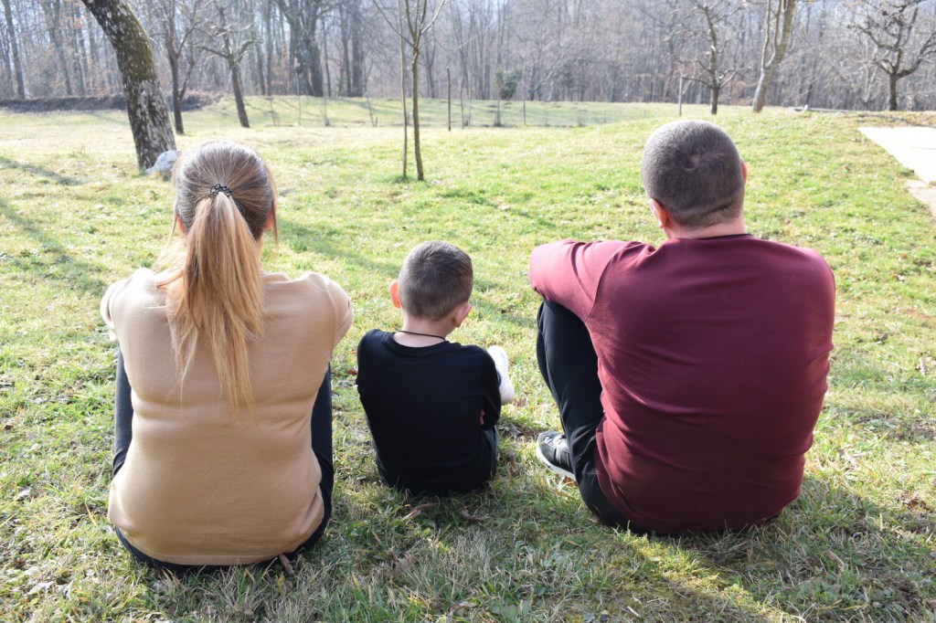 Ukrainian family in Slovenia