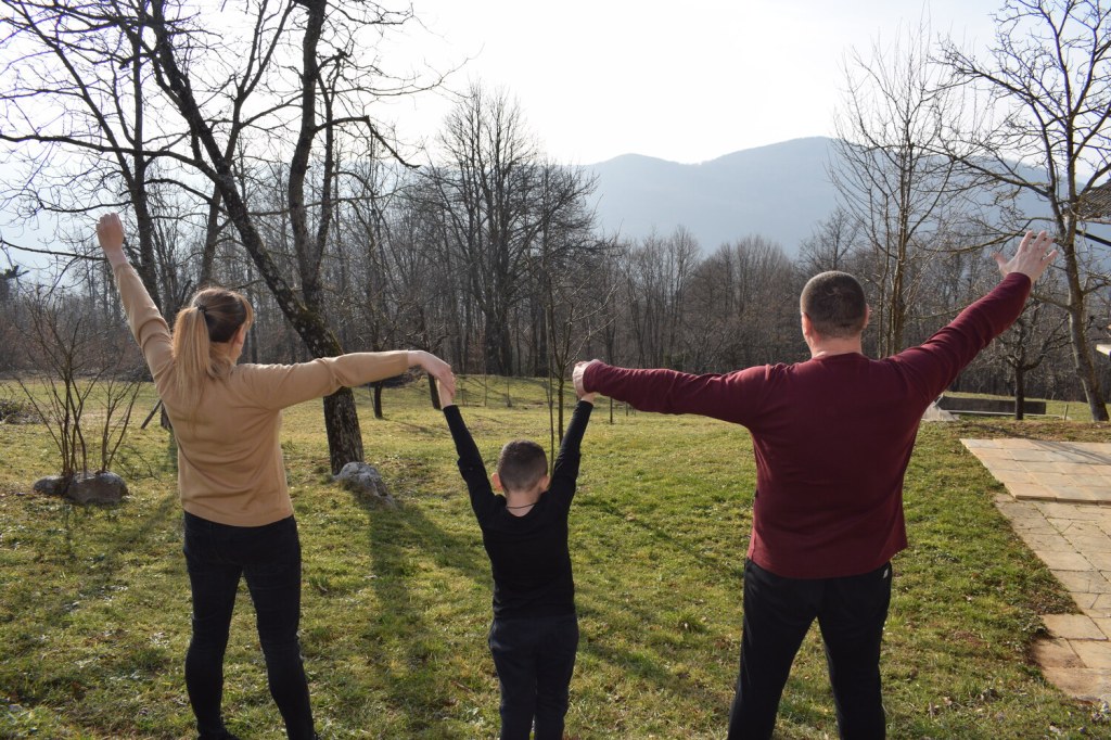 Ukrainian family in Slovenia