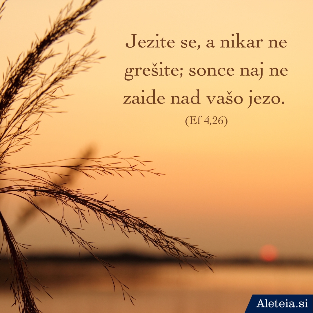 Svetopisemski citat o jezi