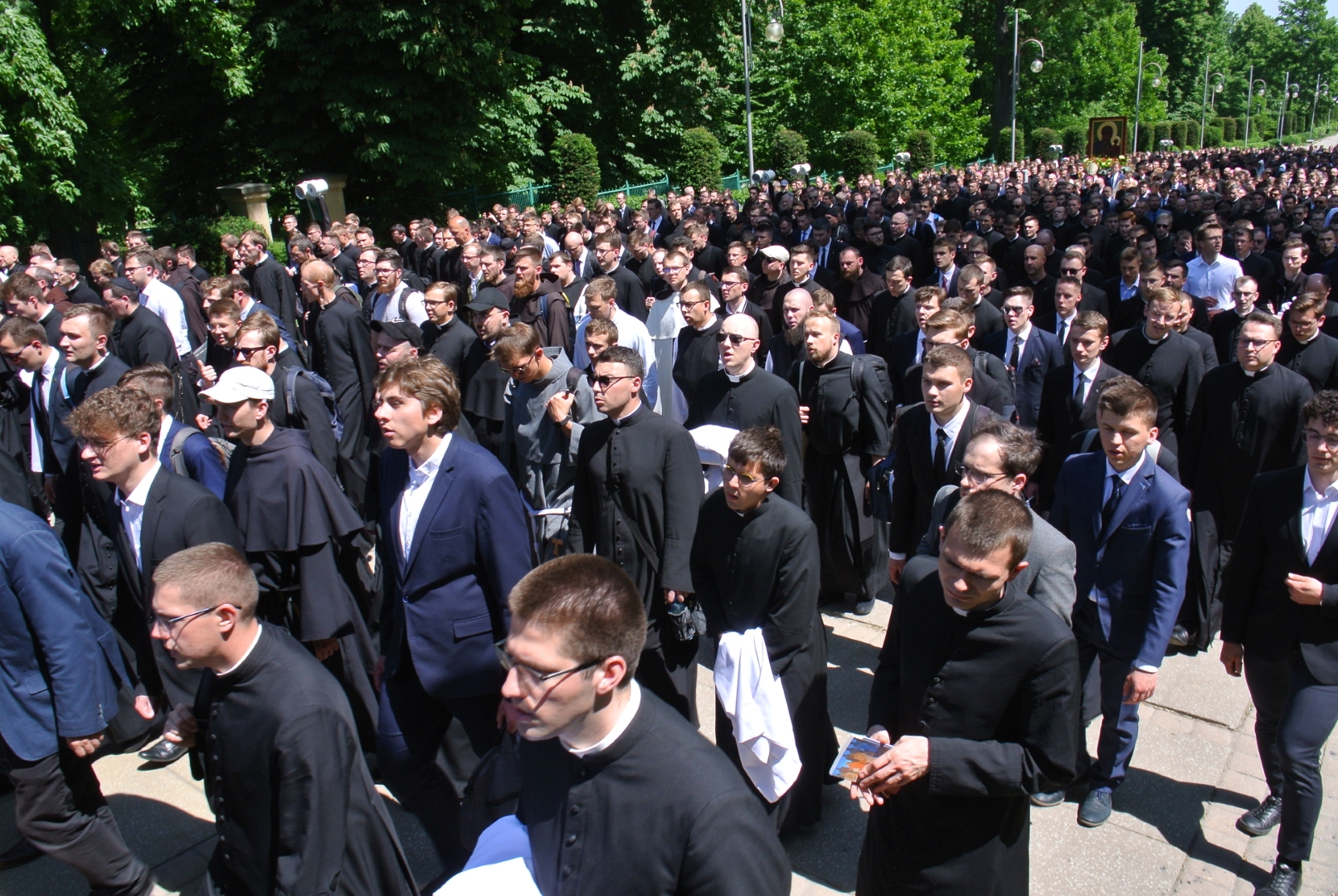 Pielgrzymka seminarzystów na Jasną Górę