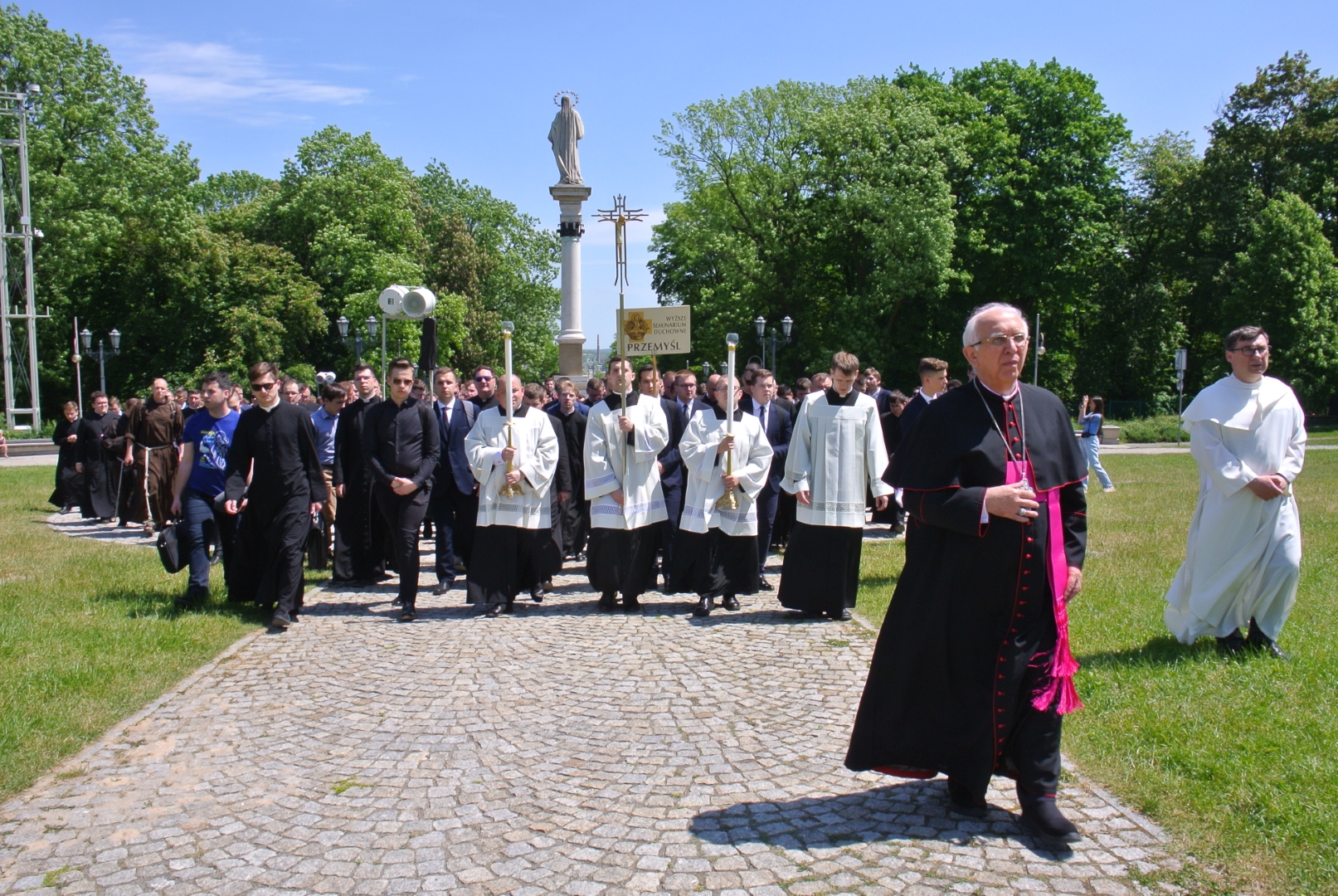 Pielgrzymka seminarzystów na Jasną Górę