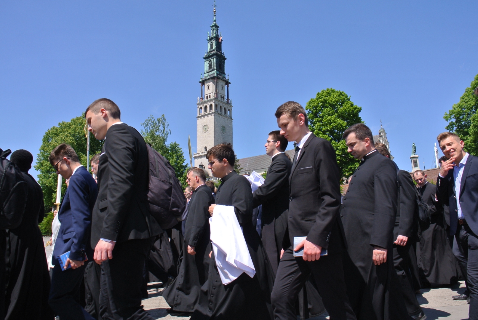 Pielgrzymka seminarzystów na Jasną Górę