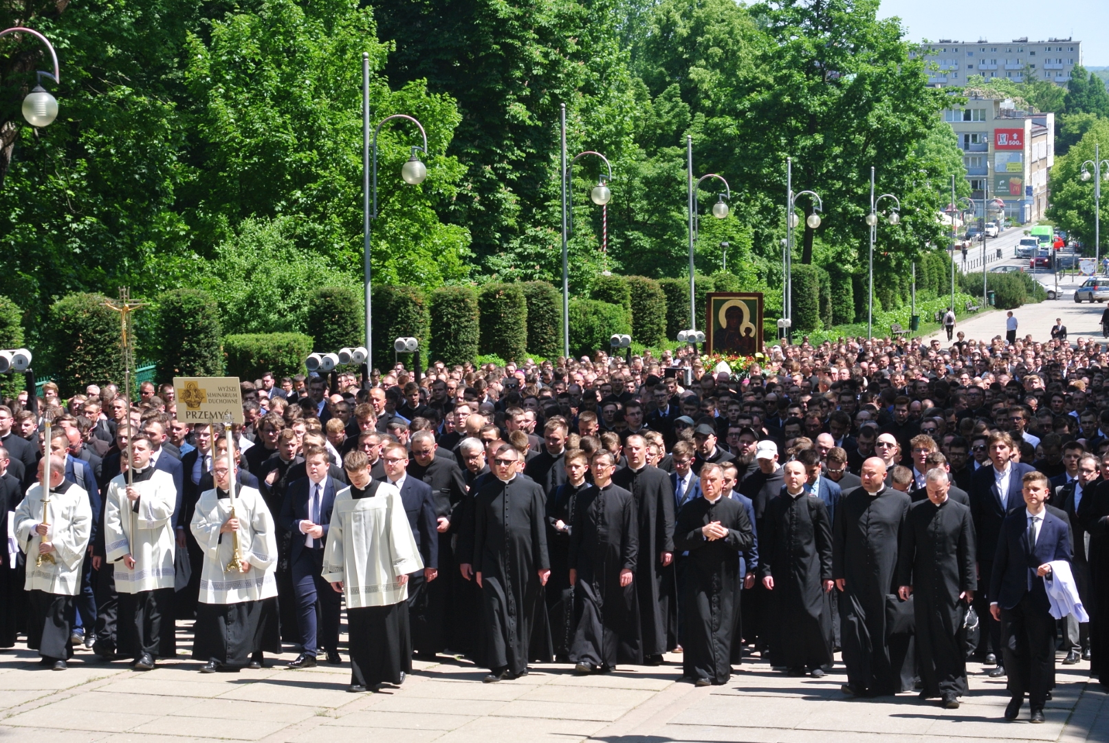 Pielgrzymka seminarzystów na Jasną Górę