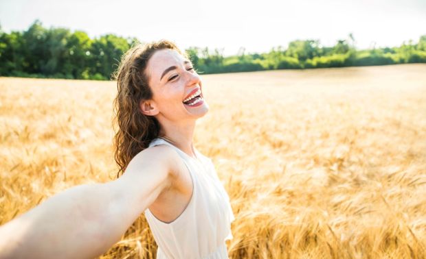 Happy woman