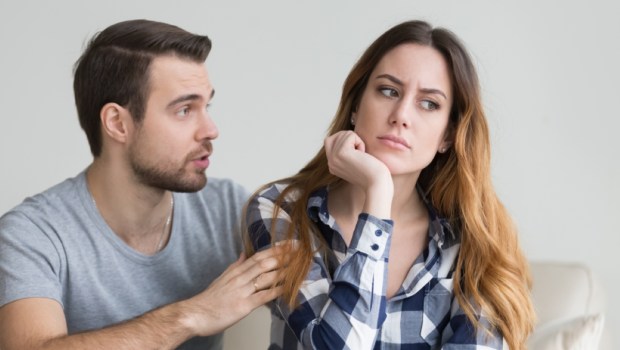 Wife offended by husband, man asks for forgiveness