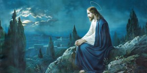 Kakšen zgled nam daje Jezus z molitvijo v samoti?