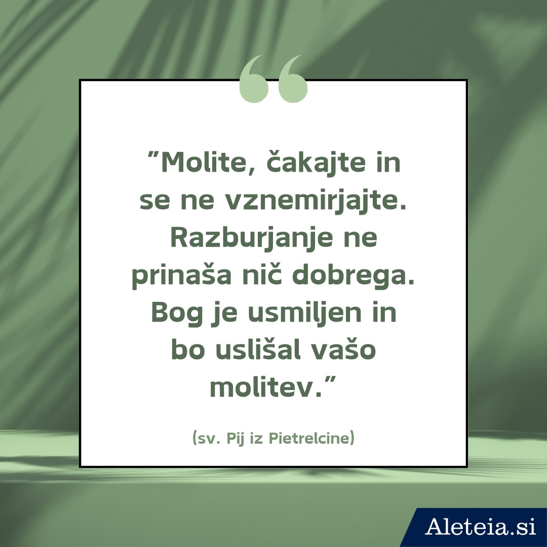 Svetniske misli o skrbeh
