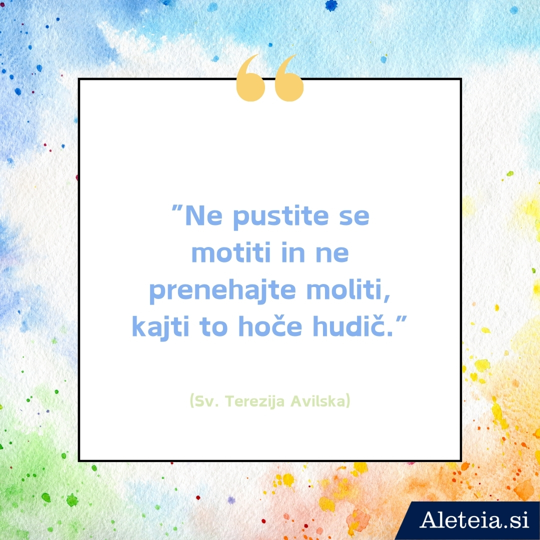 Svetniske misli o skrbeh