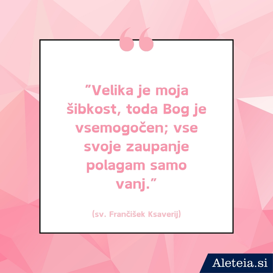 Svetniske misli o skrbeh