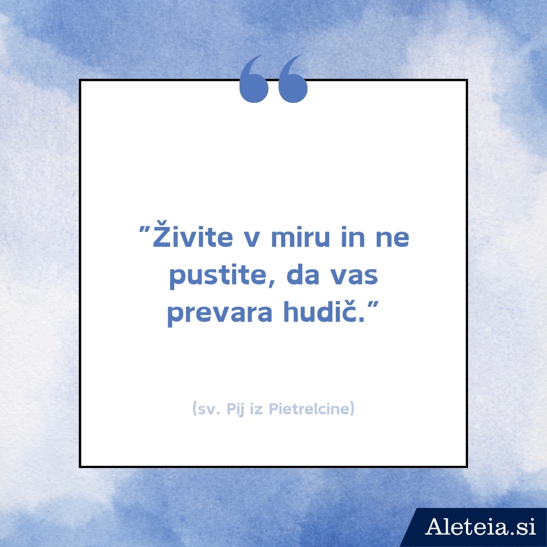 Svetniske misli o skrbeh