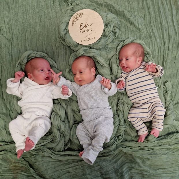 Mlinaric family, triplets