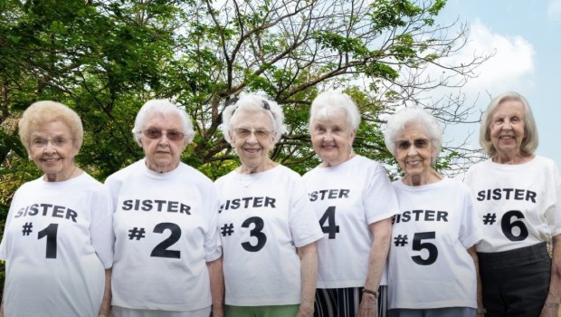 Six sisters world record
