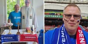 Duhovnik, ki rad združuje ljudi in v svojih pridigah uporabi kako nogometno prispodobo