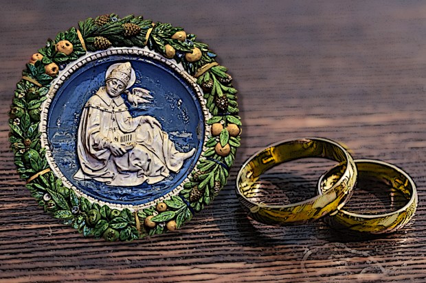St Gregory the Great and wedding rings