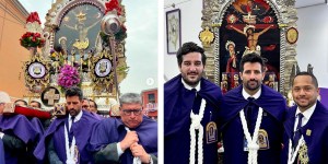 Olimpijec v procesiji nosil Jezusovo podobo in se zahvalil za zgodovinsko zmago