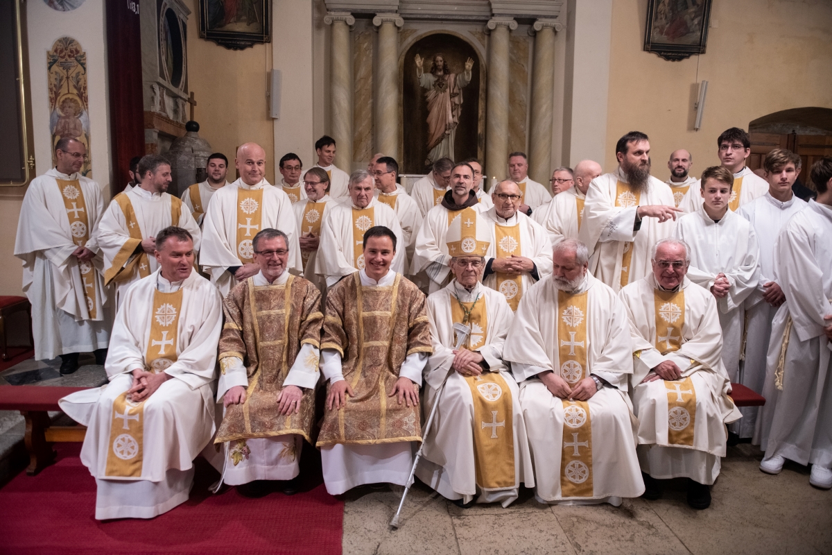 Diakonsko posvečenje Ambrož Brezovšek