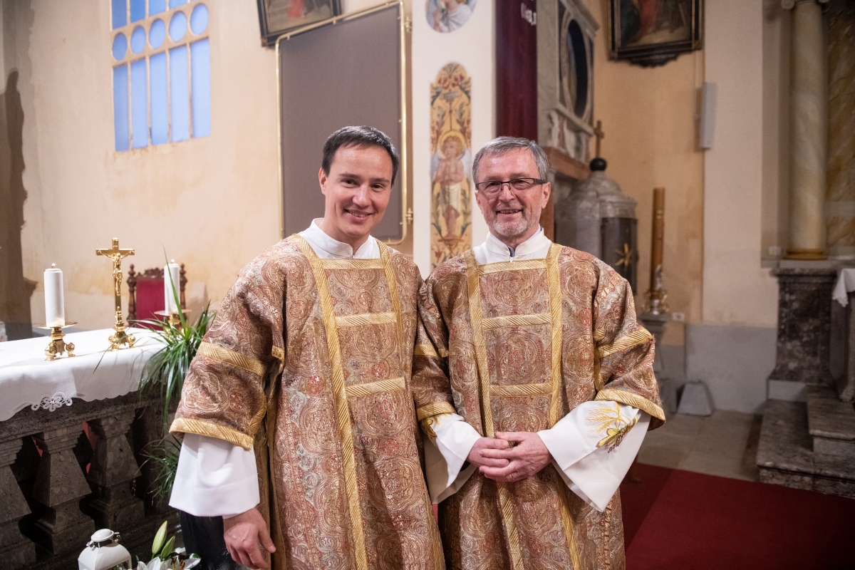 Diakonsko posvečenje Ambrož Brezovšek